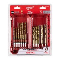 Punte metallo HSS-G TITANIO SHOCKWAVE Set - 19 pc