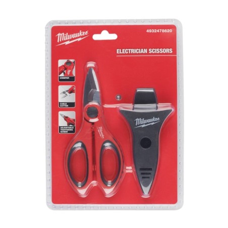 Electrician's scissors - Cutting and Sanding