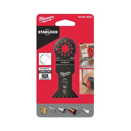 Lames multi-matériaux en bois et bimétal 43 mm - Découpe et ponçage