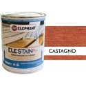 Impregnante 750ml per legno ad acqua ELE STAIN PRO Castagno - Prodotti ad Acqua