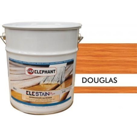 Teinture à bois à base d'eau ELE STAIN PRO Douglas 5 l - Produits de l'eau