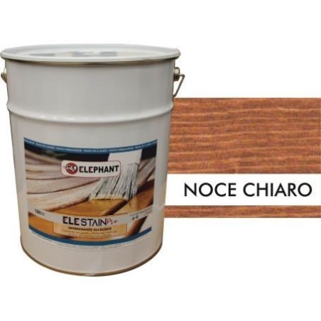 Teinture pour bois à base d'eau ELE STAIN PRO Noyer clair 10 L - Produits de l'eau