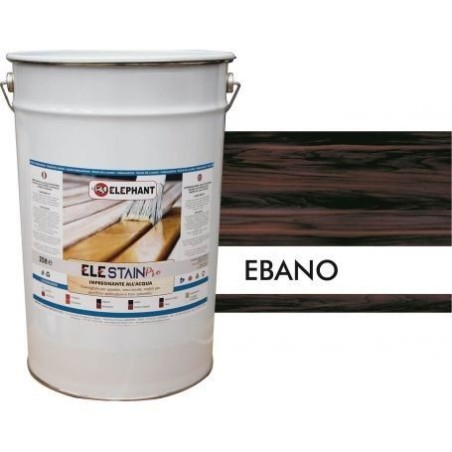 ELE STAIN PRO Ebony 25lt water-based wood stain - Water Products