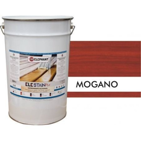 25lt water-based wood stain ELE STAIN PRO Mahogany - Water Products