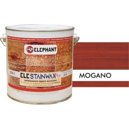 ELE STAINWAX PRO Mahogany 2.5lt water-based wood stain - Water Products