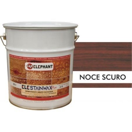 Impregnante CERATO 5lt per legno ad acqua ELE STAINWAX PRO Noce Scuro - Prodotti ad Acqua