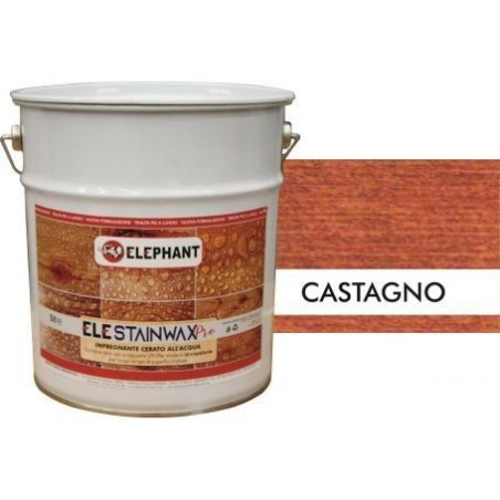 ELE STAINWAX PRO Chestnut 5lt water-based wood stain - Water Products