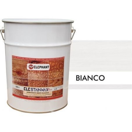 Impregnante CERATO 10lt per legno ad acqua ELE STAINWAX PRO Bianco - Prodotti ad Acqua