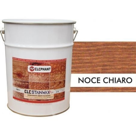Impregnante CERATO 10lt per legno ad acqua ELE STAINWAX PRO Noce Chiaro - Prodotti ad Acqua