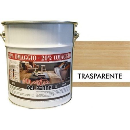5lt external wood impregnator for professional water-based waxing cycle Transparent Maestro - Water Products