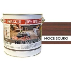 2.5lt external wood impregnator for professional water-based waxing cycle Dark Walnut Maestro