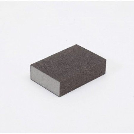 Éponge abrasive à grain fin 100 x 70 x 28 - Accessoires de peinture