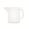 Pichet doseur transparent en PP de 0,5 l - Accessoires de peinture