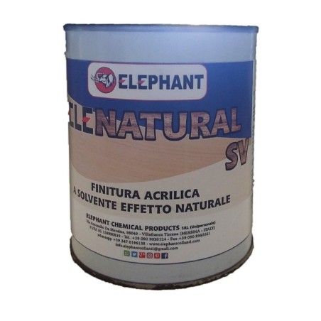 Finitura "Effetto Naturale" Acrilica a Solvente ELE NATURAL SV - Prodotti Acqua o Solvente