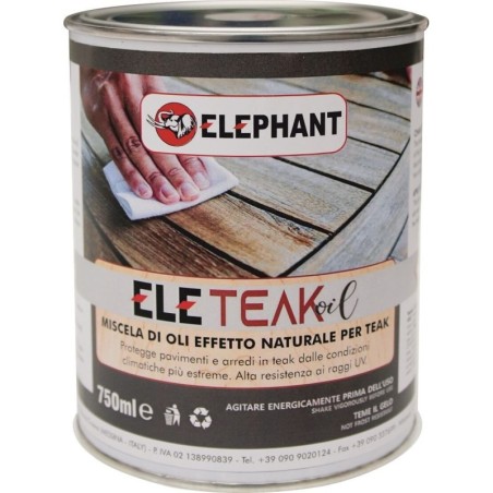 Miscela di Oli per Teak Ele Teak Oil - Prodotti Acqua o Solvente