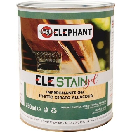 Impregnante Gel "Effetto Cerato" ad Acqua ELE STAIN GEL - Prodotti Acqua o Solvente
