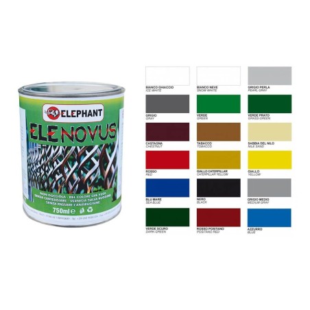 ELENOVUS Protective Enamel for Metal Surfaces - Water or Solvent Products
