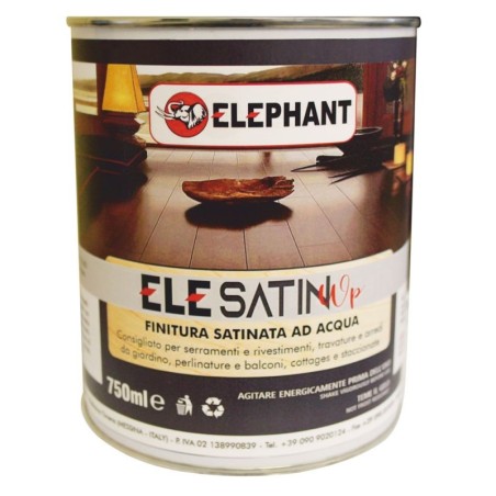 Finitura Satinata per legno all'acqua ELE SATIN WP - Prodotti Acqua o Solvente