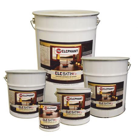 Finitura Satinata per legno all'acqua ELE SATIN WP
