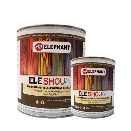 Impregnante ad acqua per "Shou Sugi Ban" EleShou Pro