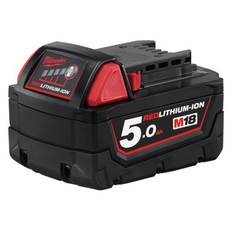Batteria 18V 5.0ah Milwaukee M18B5 - Accessori