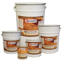 Impregnante 2,5lt per legno ad acqua ELE STAIN PRO Trasparente - Prodotti ad Acqua