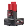 Batterie Milwaukee M12B4 4,0 Ah M12 - Offres Milwaukee